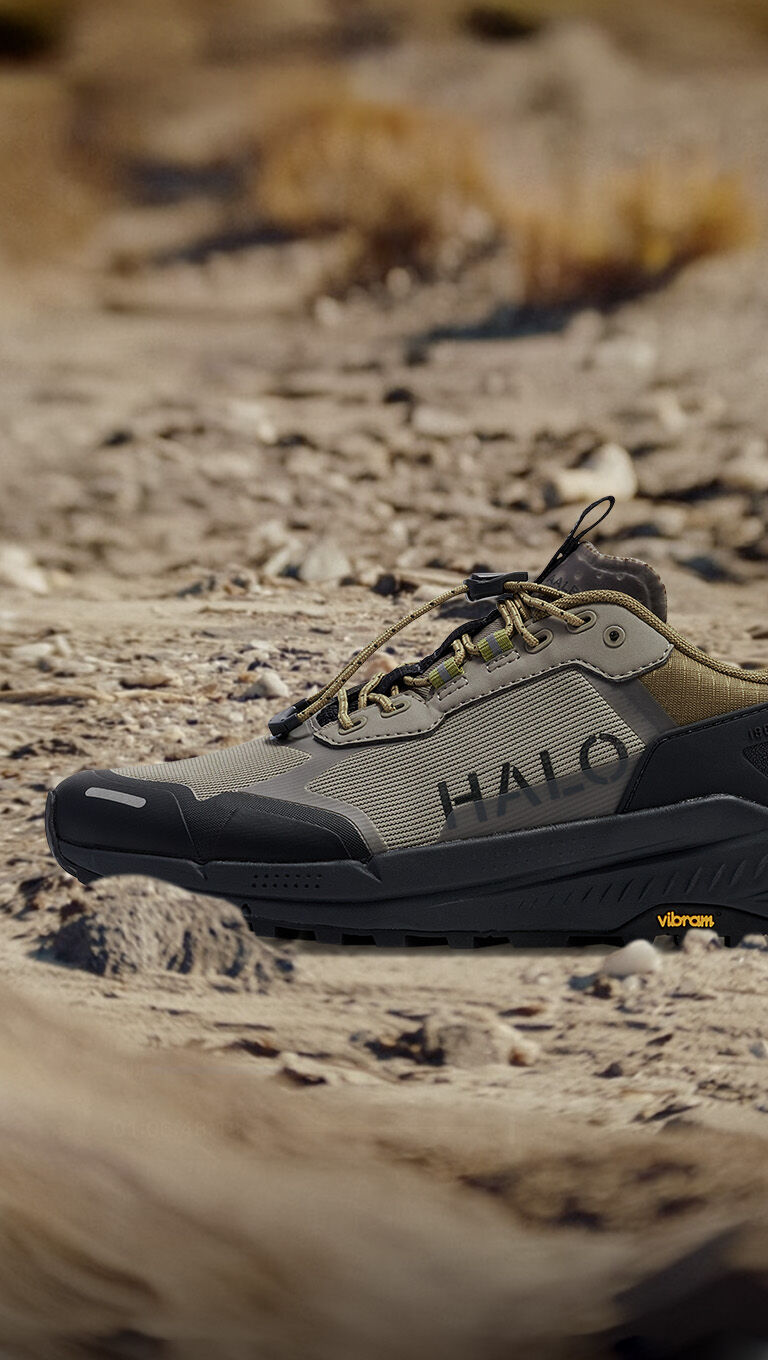 Halo trail sneaker